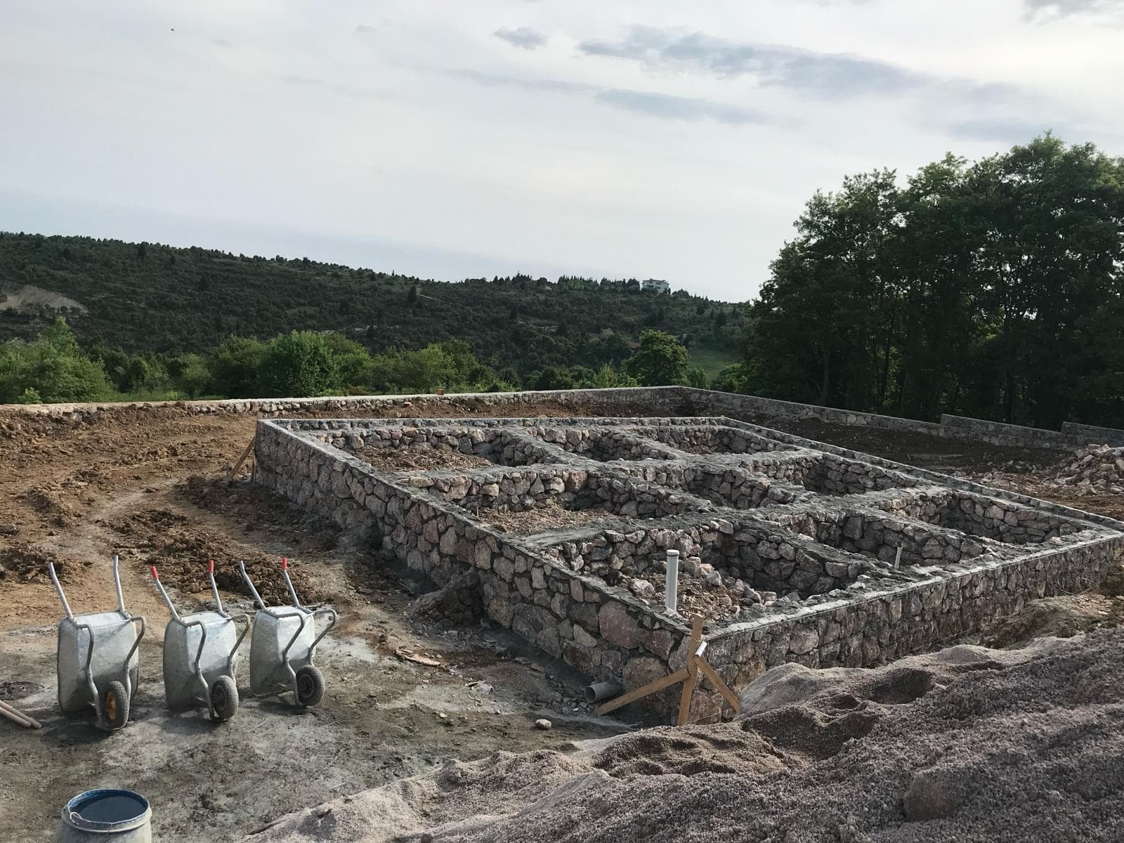 Ev Temeli Yapımı Projesi