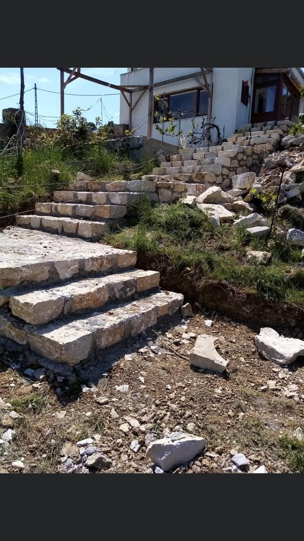 Bahçe Düzenleme ve Taş Merdiven Projesi